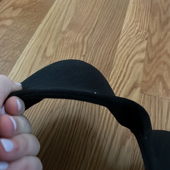 Victoria Secret Lightly-lined Black 34DD Strapless Bra - Picture 4 of 7